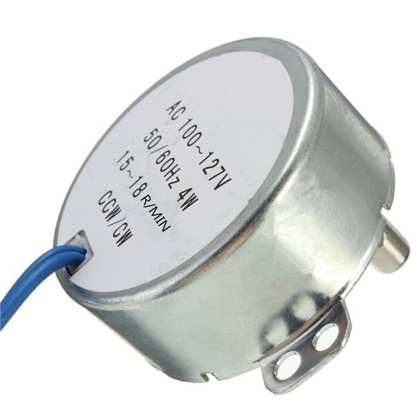 Turntable Synchronous Motor  Robust 50/60Hz AC100-127V 4W 15-18RPM - photo 5