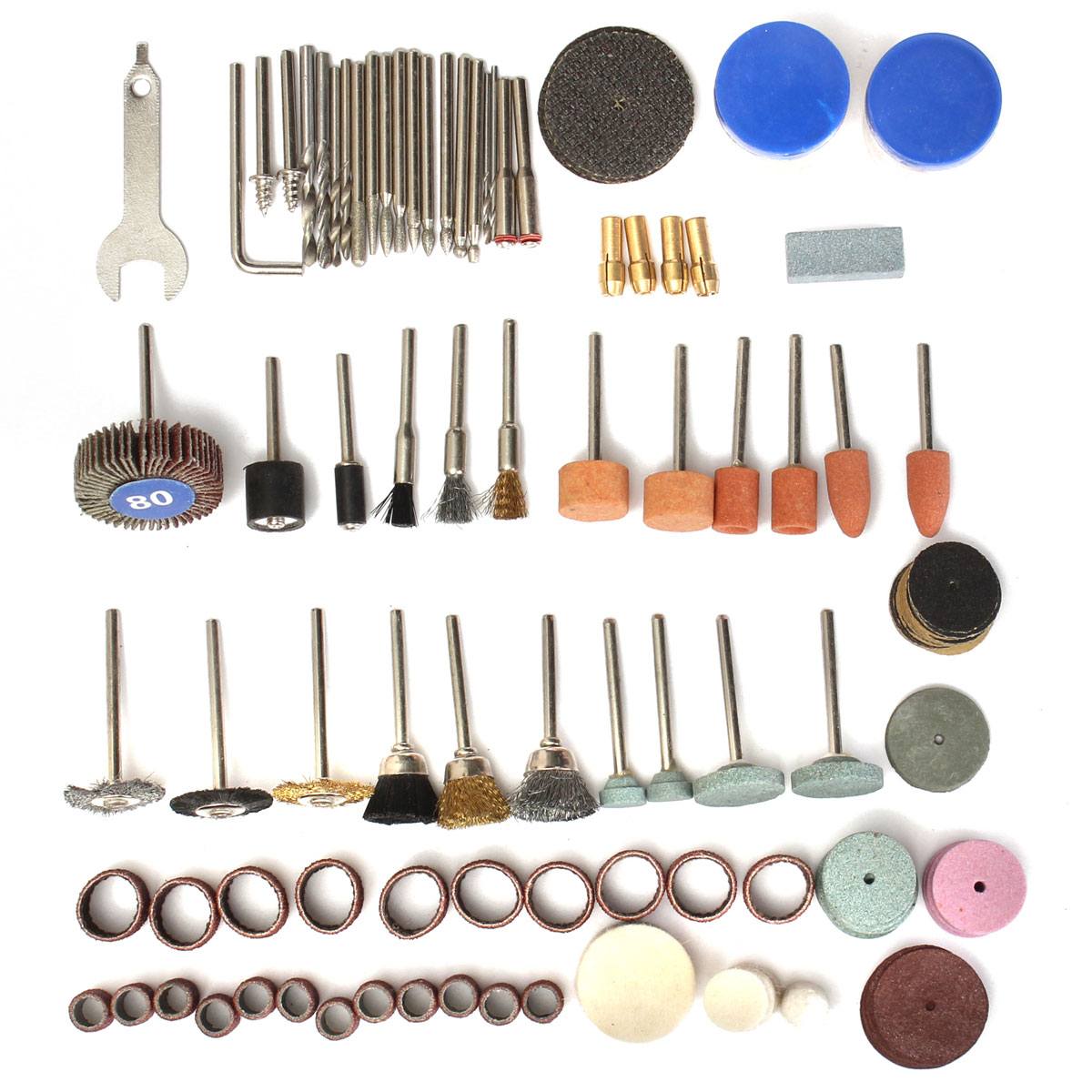 136pcs Rotary Tool Accessories Bit Set Polishing Kits Polishing Wheel For Dremel - photo 3