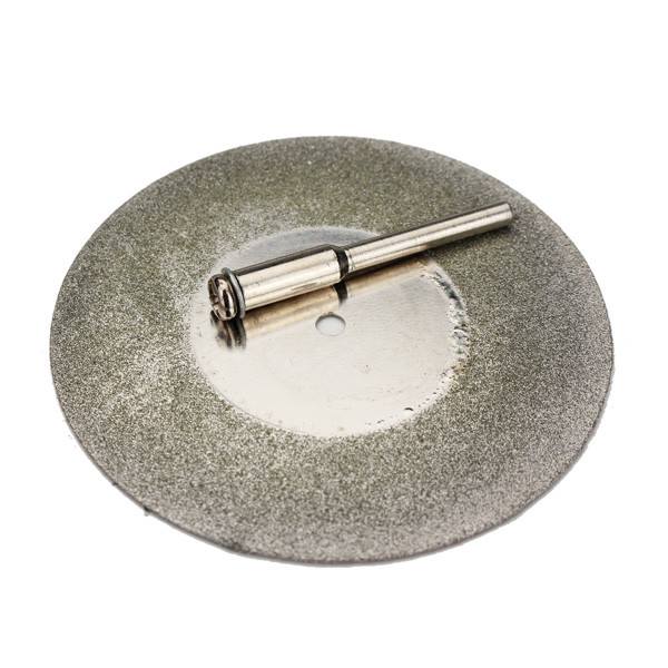 60mm Diamond Grinding Wheel Metal Cutting Disc For Dremel Rotary Tool With 1 Arbor Shaft - photo 2