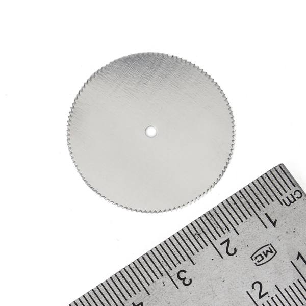 5Pcs 32mm Stainless Steel Slice Metal Cutting Disc with 1 Mandrel for Dremel Rotary Tools - photo 5