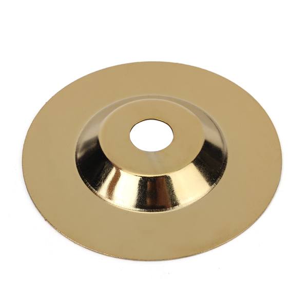 100mm x 16mm Diamond Grinding Wheel Disc Hard Alloy Golden Polishing Disc - photo 5
