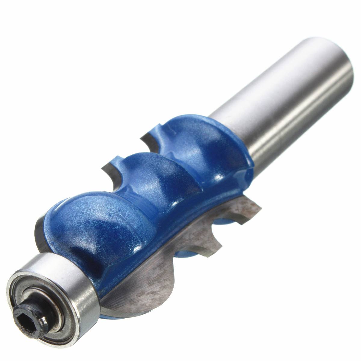 Drillpro RB25 1/2 Inch Shank Router Bit Carbide Woodworking Cutter Engraving Trimming - photo 4