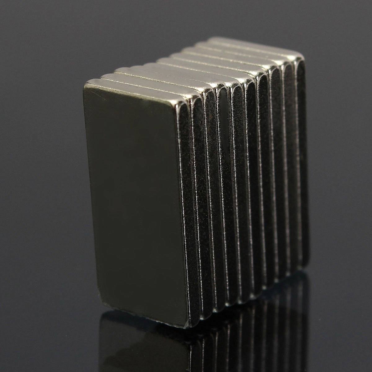 10pcs N52 20x10x2mm Block Magnets Rare Earth Neodymium Magnets - photo 2