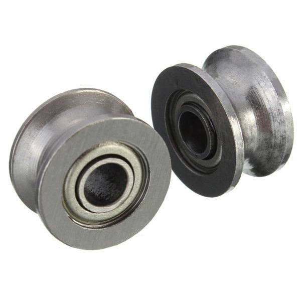 10pcs 624ZZ 4x13x7mm HCS U Groove Sealed Ball Bearings Guide Pulley Ball Bearing - photo 6