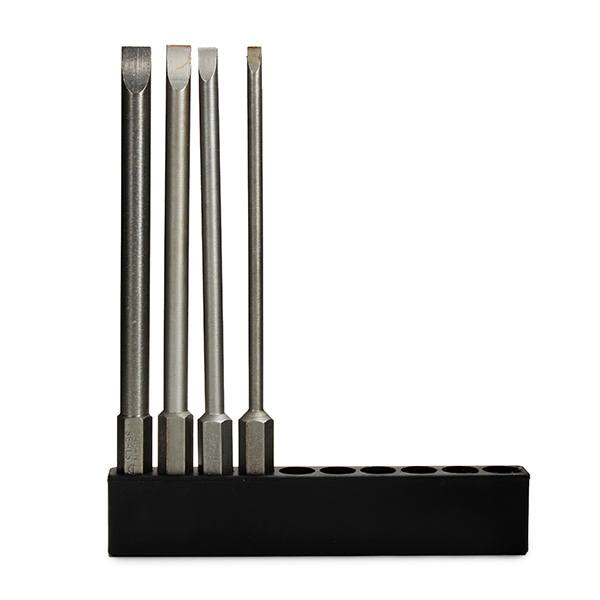 4pcs 100mm 3mm-6mm Magnetic Flat Head Slotted Tip Screwdrivers Bits 1/4 Inch Hex Shank - photo 7