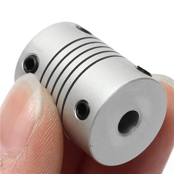 5mm x 5mm Aluminum Flexible Shaft Coupling OD19mm x L25mm CNC Stepper Motor Coupler Connector - photo 6