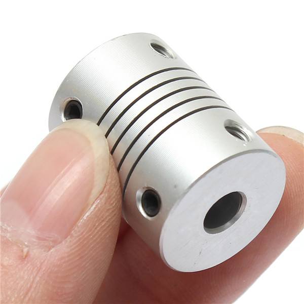 5mm x 6mm Aluminum Flexible Shaft Coupling OD19mm x L25mm CNC Stepper Motor Coupler Connector - photo 5
