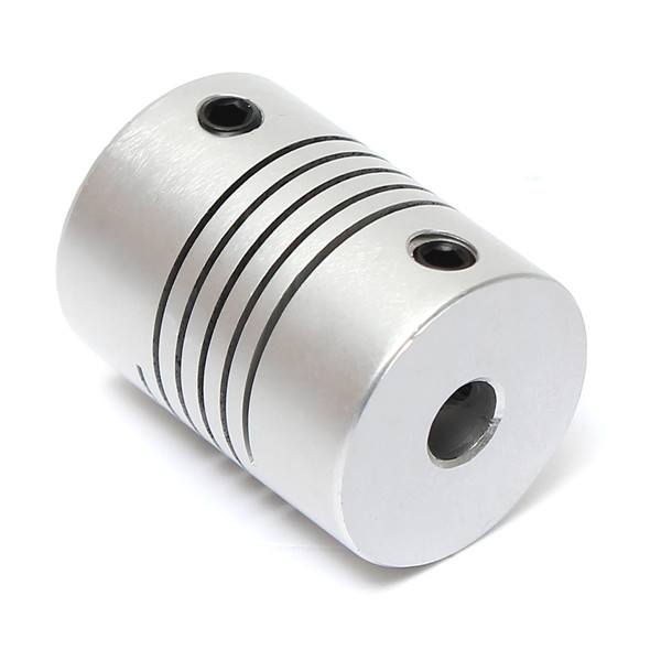 5mm x 7mm Aluminum Flexible Shaft Coupling OD19mm x L25mm CNC Stepper Motor Coupler Connector - photo 3