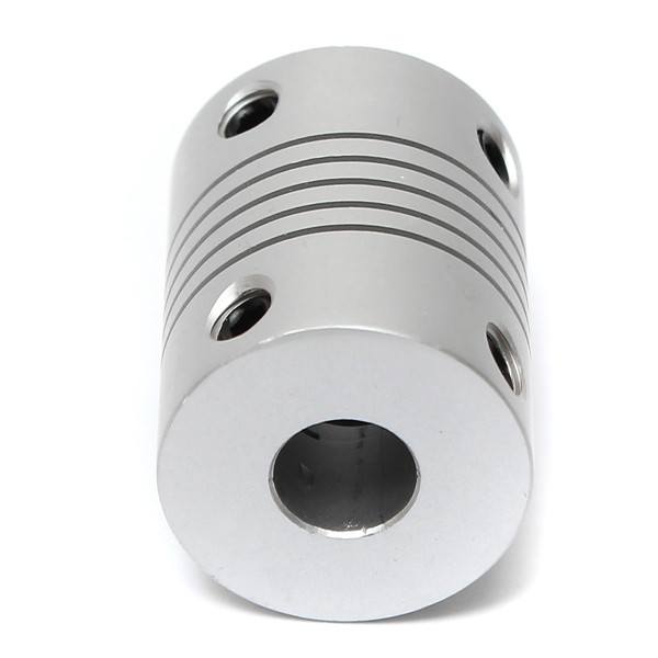7mm x  7mm Aluminum Flexible Shaft Coupling OD19mm x L25mm CNC Stepper Motor Coupler Connector - photo 5