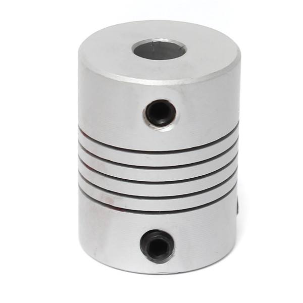6mm x 10mm Aluminum Flexible Shaft Coupling OD19mm x L25mm CNC Stepper Motor Coupler Connector - photo 2