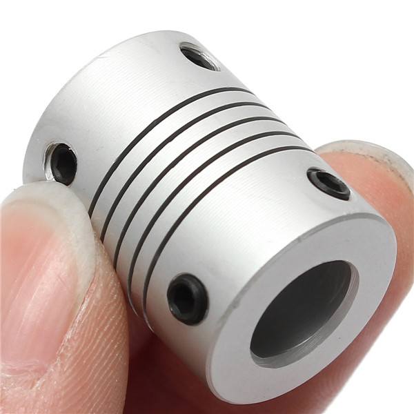6mm x 10mm Aluminum Flexible Shaft Coupling OD19mm x L25mm CNC Stepper Motor Coupler Connector - photo 6