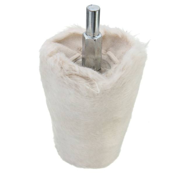 50mm Cone Buff Polishing Buffing Wheel Flannel Polishing Wheel Abrasive Tool - photo 5
