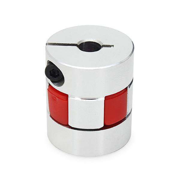 Machifit 6.35x10mm Aluminum Flexible Spider Shaft Coupling CNC Stepper Motor Coupler Connector OD25mm x L30mm - photo 3