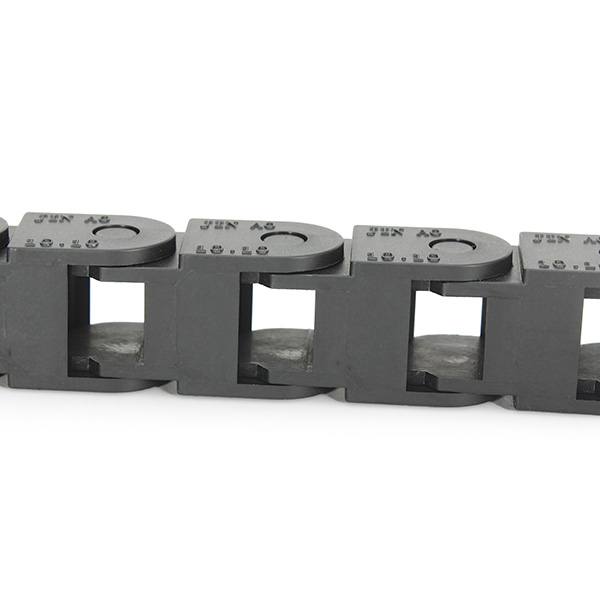 Machifit 10 x 10mm Plastic Cable Drag Chain Wire Carrier Length 1000mm For CNC Router Machine - photo 4