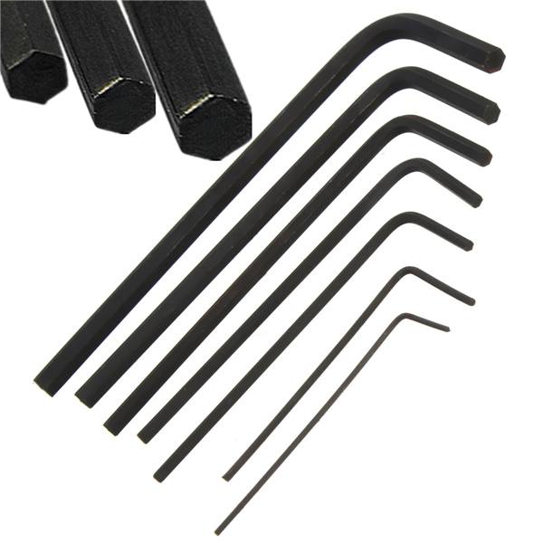 7pcs 0.7mm-3mm Mini Hexagon Hex Allen Key Wrench Screwdriver Set Tool Kit - photo 2