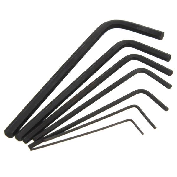 7pcs 0.7mm-3mm Mini Hexagon Hex Allen Key Wrench Screwdriver Set Tool Kit - photo 3