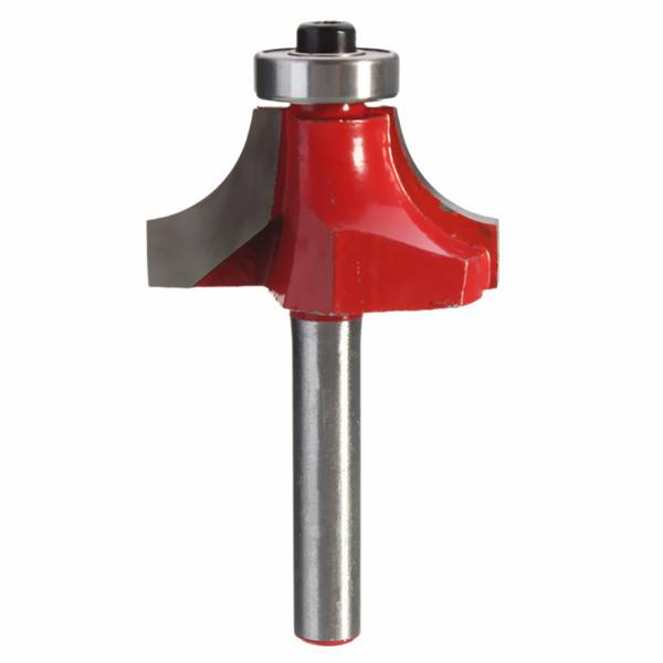 1/4 Inch Shank Carbide Router Bit Round Over Edging Router Bit Wood Working Cutter - photo 1