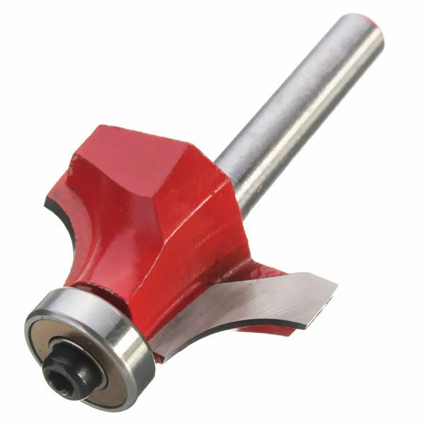 1/4 Inch Shank Carbide Router Bit Round Over Edging Router Bit Wood Working Cutter - photo 4