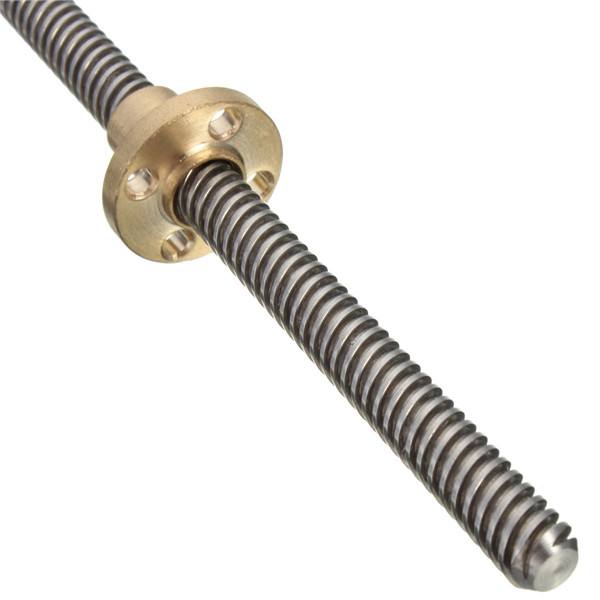 Machifit 800mm Lead Screw 8mm Thread Lead Screw 2mm Pitch Lead Screw with Brass Nut - photo 8