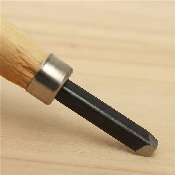 10pcs Wood Carving Chisel Set High Carbon Steel with Wooden Handle - photo 10