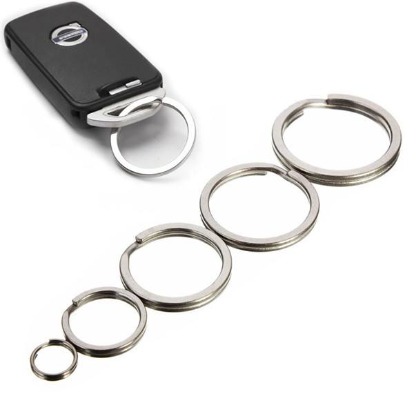 Gear Titanium Ti Key Chain Key Ring Split Ring 4-12inch 10mm 18mm 25mm 28mm 32mm - photo 1