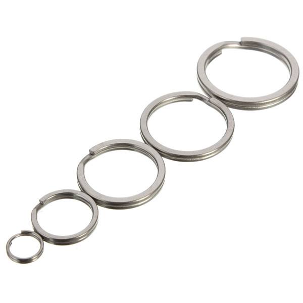 Gear Titanium Ti Key Chain Key Ring Split Ring 4-12inch 10mm 18mm 25mm 28mm 32mm - photo 5