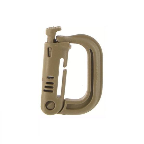 1 Piece MOLLE ITW Nexus GrimLoc D-Ring  Locking Clips 4 Colors for Optional - photo 3
