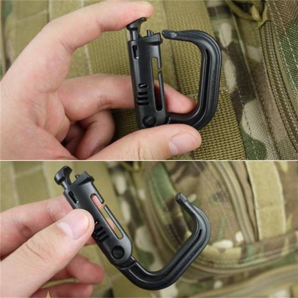 1 Piece MOLLE ITW Nexus GrimLoc D-Ring  Locking Clips 4 Colors for Optional - photo 9