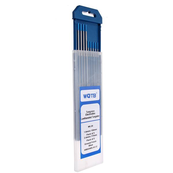 10pcs/set WL20 TIG Welding Tungsten Electrode 1.6mmx150mm +2.4mmx175mm - photo 4
