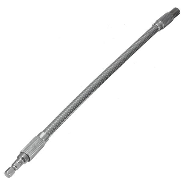 30cm 1/4inch Hex Flex Flexible Hose Screwdriver Extension Bit Holder - photo 2
