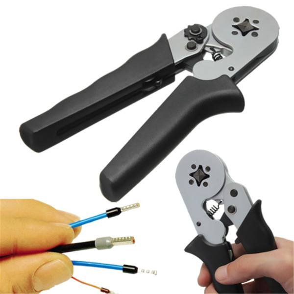 DANIU AWG24-10 Self-Adjustable Terminal Crimping Tool Wire Cord Crimper Plier 0.08-6mm - photo 1