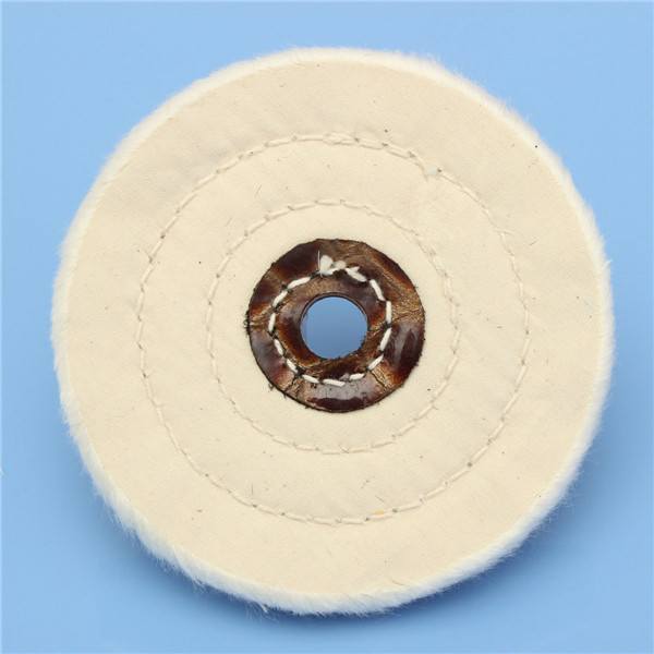 4 Inch Round Felt Wool 1/2 inch Arbor Buffer Polisher Buffing Polishing Wheel - photo 3