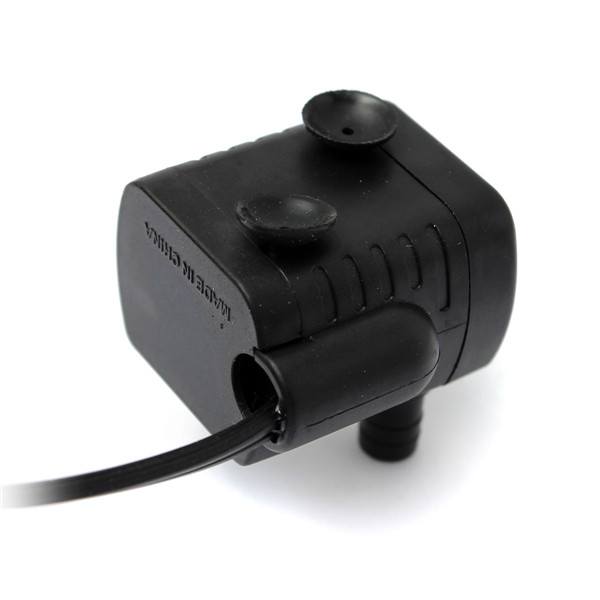110V 200L/H 3W Aquarium Water Pump Submersible Fountain Air Fish Tank US Plug - photo 2