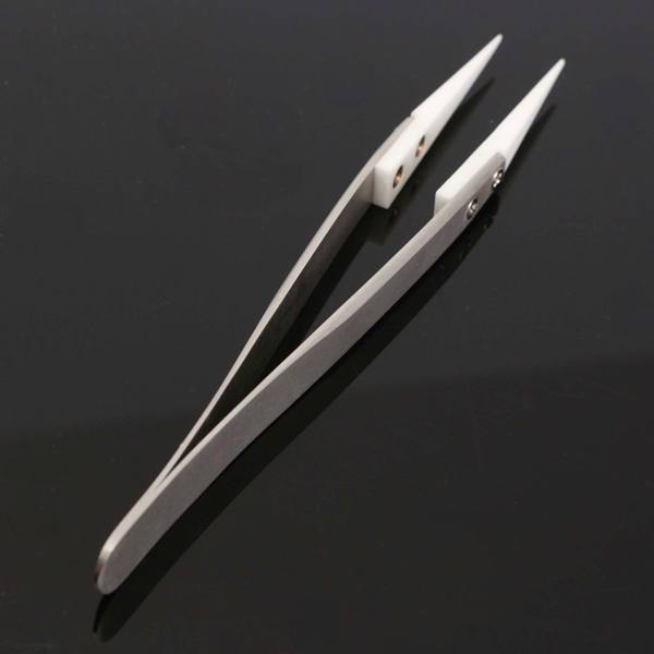 1600 Heat Resistant Ceramic Stainless Steel Tweezers Anti-static Ceramic Tweezers - photo 4