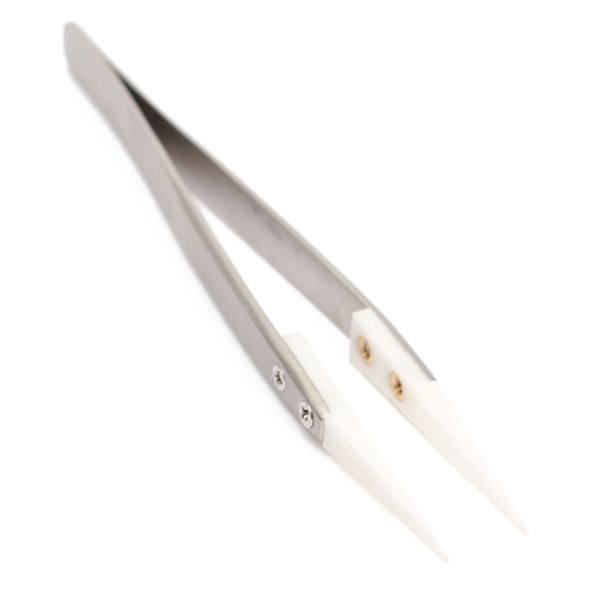 1600 Heat Resistant Ceramic Stainless Steel Tweezers Anti-static Ceramic Tweezers - photo 5