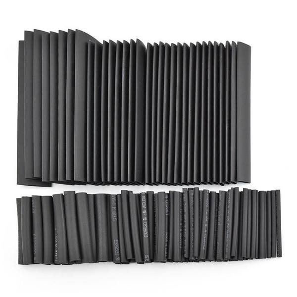 DANIU 127pcs 7Sizes Polyolefin Halogen-Free Heat Shrink Tubing Tube Sleeving Kit - photo 1
