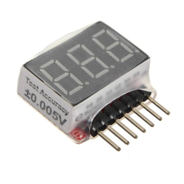 1S-6S Battery Voltage Meter Checker Low Voltage Tester - photo 2