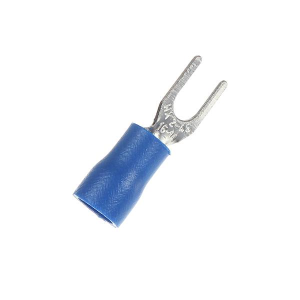 20pcs Heat Shrink Blue Wiring Crimp Butt Fork Terminals Connectors - photo 5