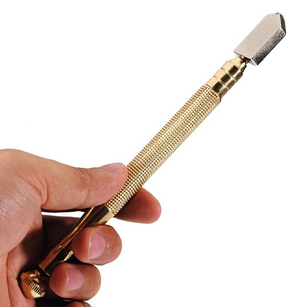 Oil Feed Anti Slip Handle Steel Blade Glass Cutter Tool - photo 8