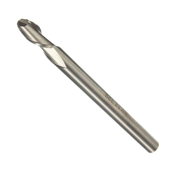 6mmx6mm HSS Straight Shank 2 Flute Ball Nose End Milling Cutter - photo 4