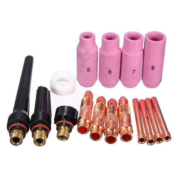 16pcs TIG Accessories KIT TIG Welding Torch WP SR 17 18 26 Series - photo 8