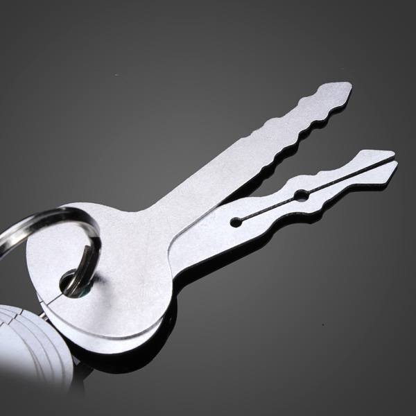 DANIU 7pcs Car Lock Opener Double Sided Lock Pick Set Locksmith Tools - photo 6