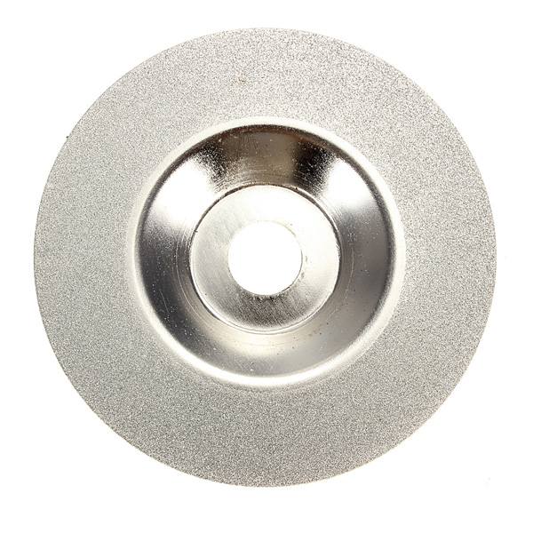 100mm 4 Inch Diamond Coated Grinding Wheel Grinder Silver Tone - photo 2