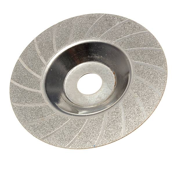 100mm 4 Inch THK Diamond Coated Grinding Grind Disc Round Grit Wheel - photo 4
