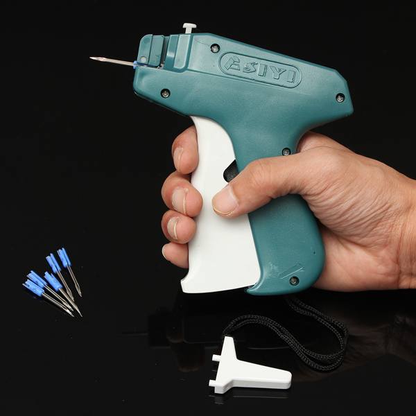 Price Label Tag Gun+1 Tagging+1000 Barbs+5 Extra Steel Needles - photo 5