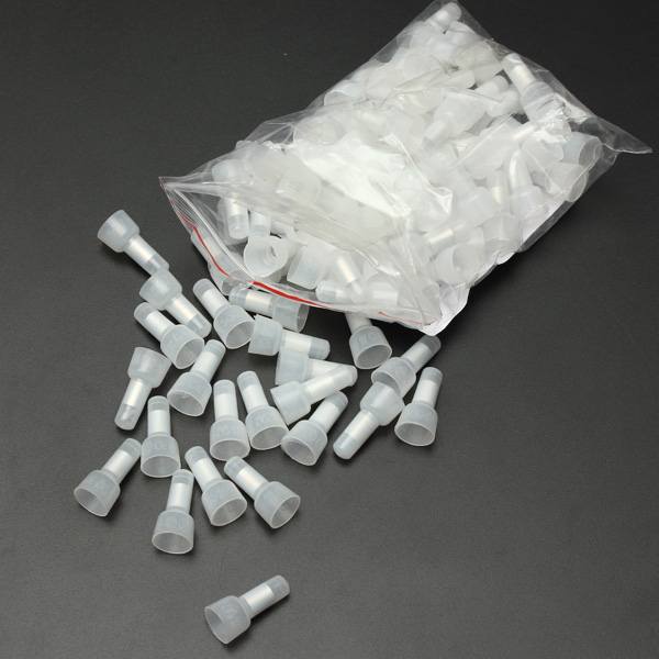 100pcs AWG22-10 Closed End Crimp Caps Splice Wire Terminals Connectors - photo 8