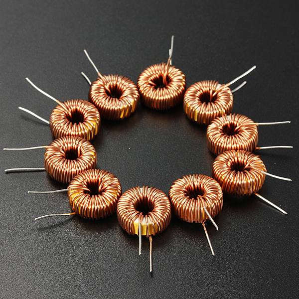 10pcs Toroid Core Inductor Wire Wind Wound mah--100uH 6A RoHS cc - photo 1