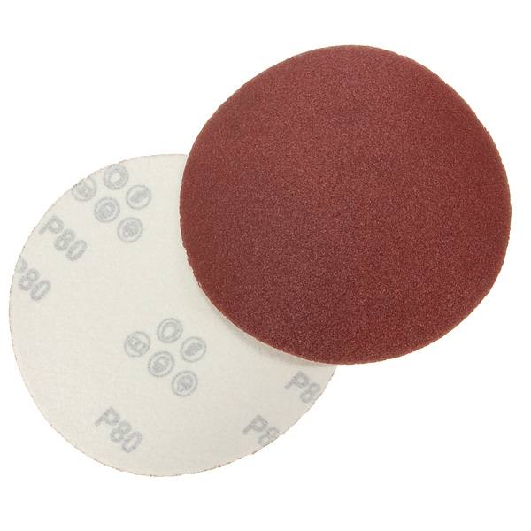 5pcs 80 Grit Sandpaper Sanding Disc Sand Sheet 150mm - photo 5