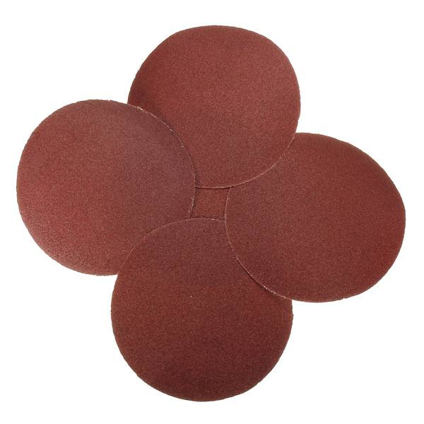 5pcs 80 Grit Sandpaper Sanding Disc Sand Sheet 150mm - photo 3