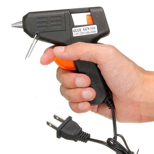 110-220V 20 Watts Electric Tool Hot Melt Glue Gun Black - photo 8